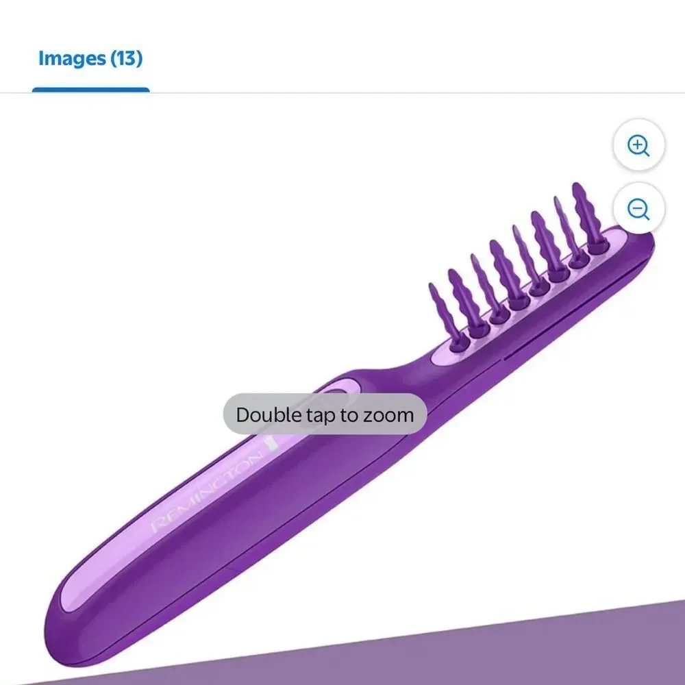Purple Kids Hair Styling Tool